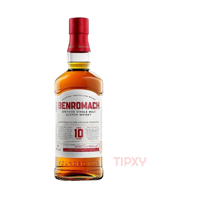 Benromach - Speyside Single Malt Scotch Whiskey 10 Year - TIPXY