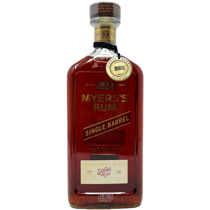 Top Shelf - Myers's Rum - Single Barrel Select
