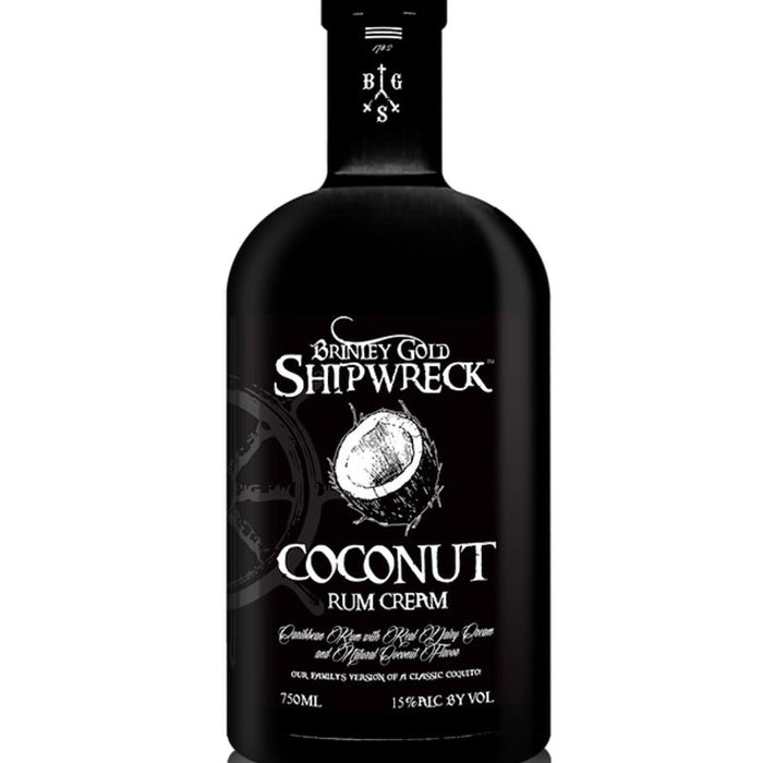 Brinley Gold Shipwreck Coconut Rum Cream - TIPXY