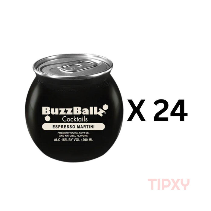 BuzzBallz - Espresso Martini Ready to Drink Cocktail (24 pack)