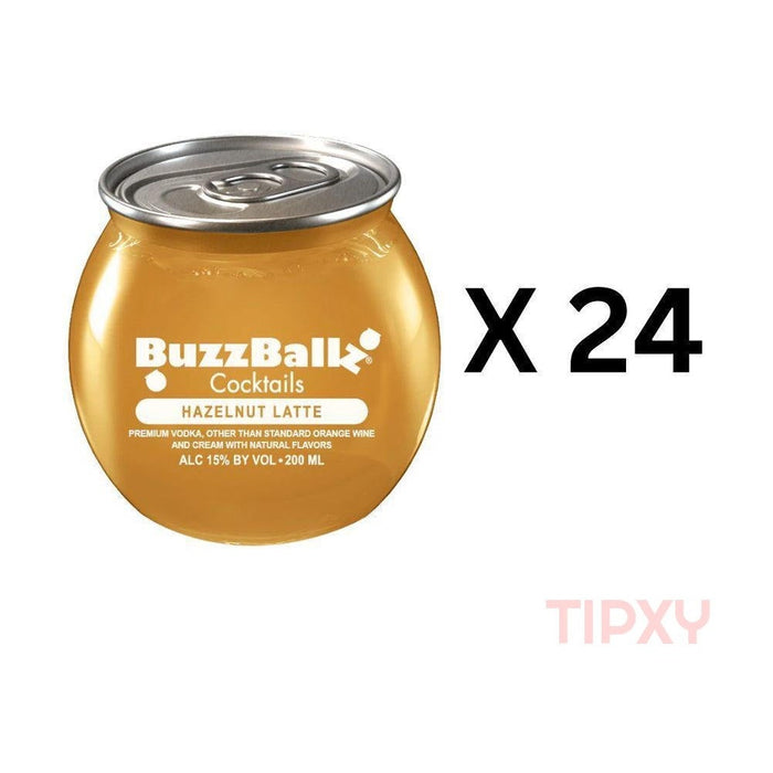 BuzzBallz - Hazelnut Latte Ready to Drink Cocktail (24 Pack) - TIPXY