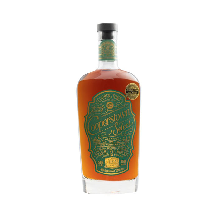 Cooperstown Distillery - Select Straight Rye Whiskey