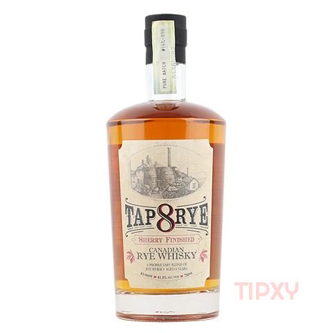 Tap 8 Rye - Sherry Finished Canadian Rye Whisky - TIPXY