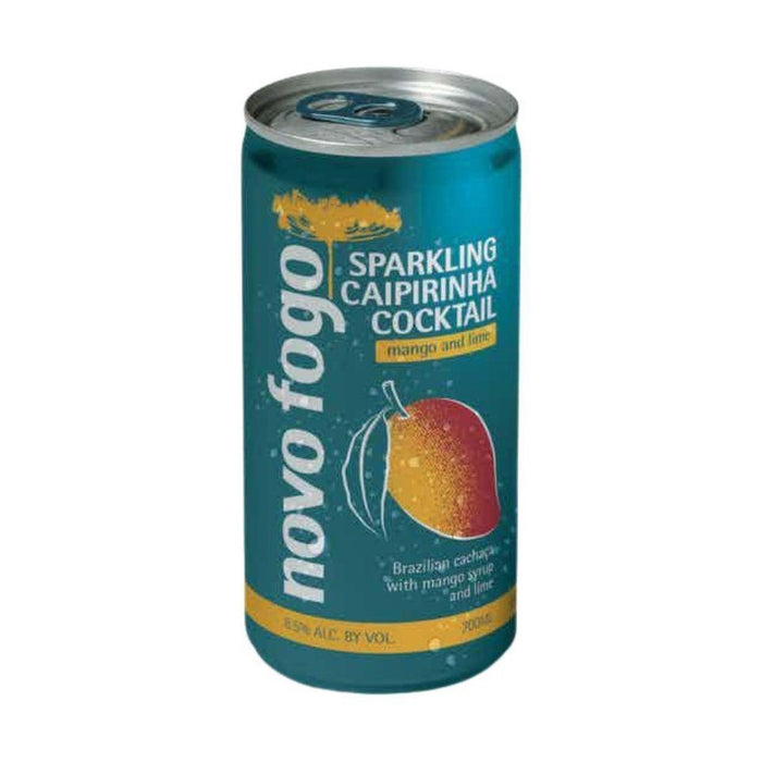 Novo Fogo - Sparkling Caipirinha Mango Lime Ready to Serve Cocktail (4 Pack) - TIPXY