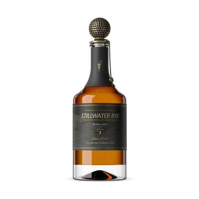 Bushwood Spirits - Stillwater Black Label 6 Year Old Straight Low Rye Whiskey - TIPXY