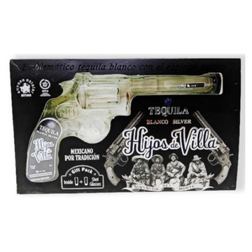Hijo - Silver Tequila Revolver Gift Set