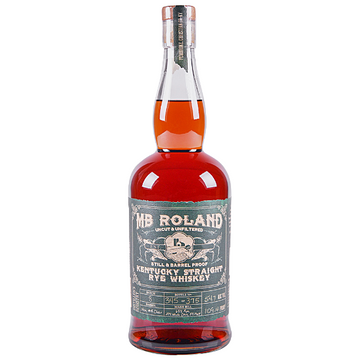 MB Roland - Kentucky Straight Rye Whiskey - TIPXY