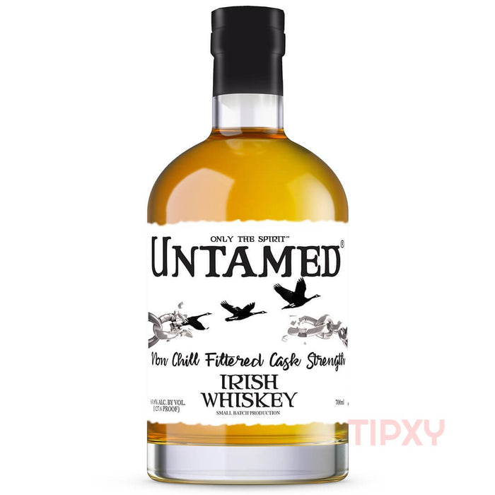Untamed Non Chill Filtered Cask Strength Irish Whiskey (Proof 127.6)