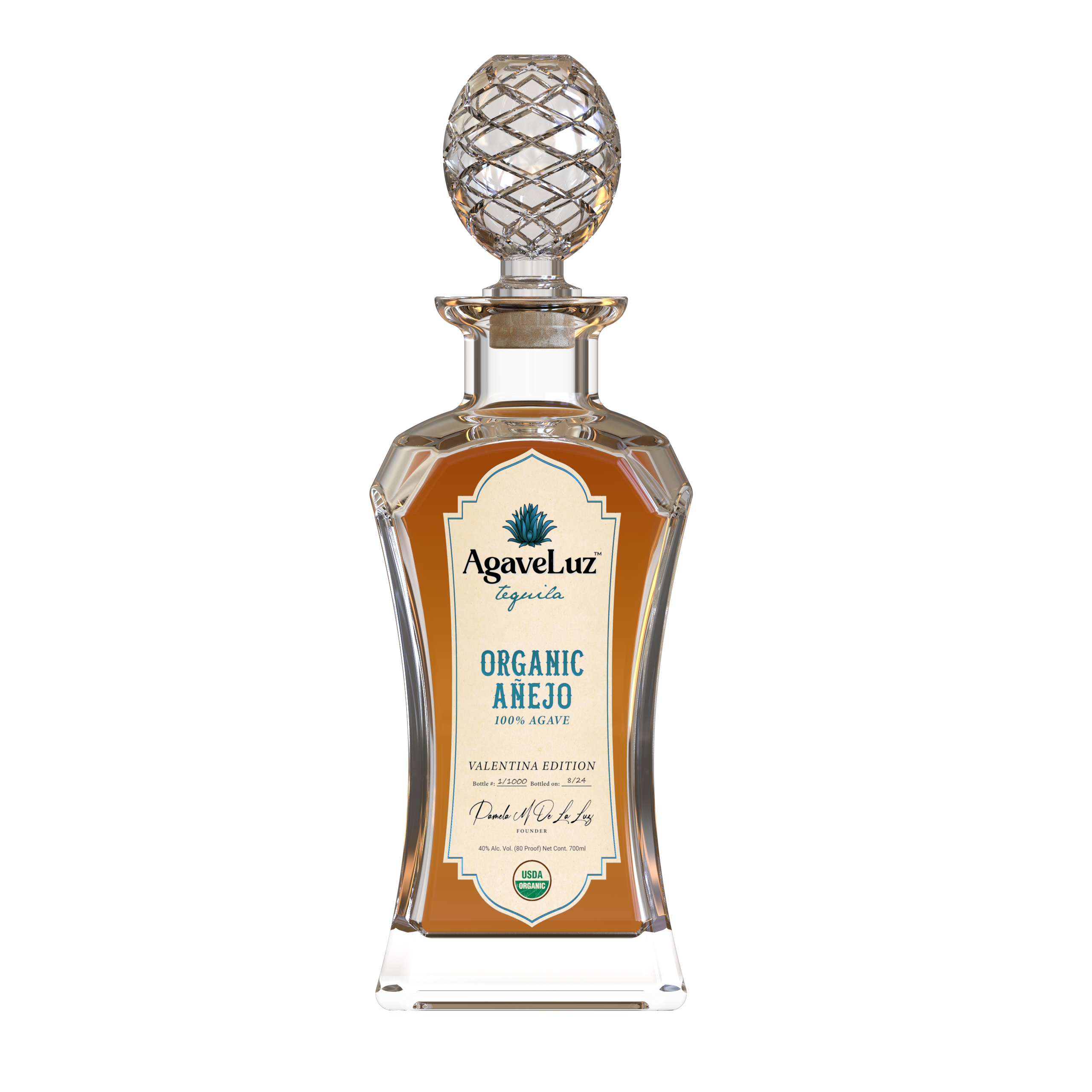 AgaveLuz Organic Añejo Tequila