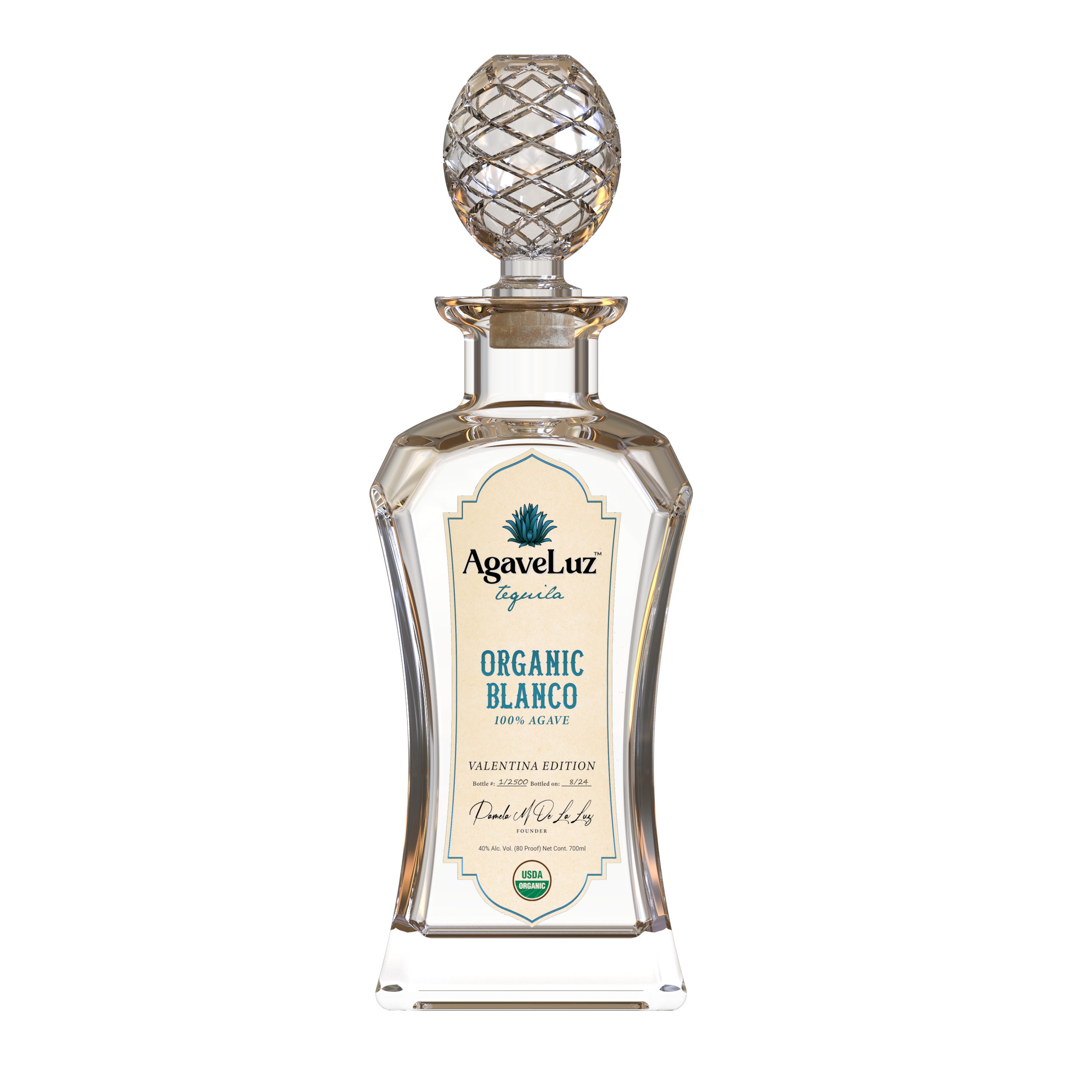 AgaveLuz Organic Blanco Tequila