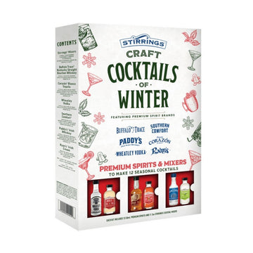 Stirrings - Premium Mixers and Spirits Craft Winter Cocktail Calendar - TIPXY