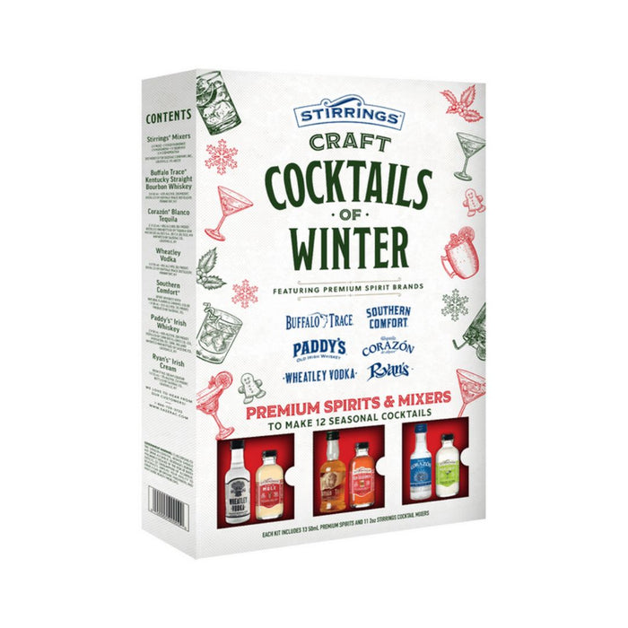 Stirrings - Premium Mixers and Spirits Craft Winter Cocktail Calendar