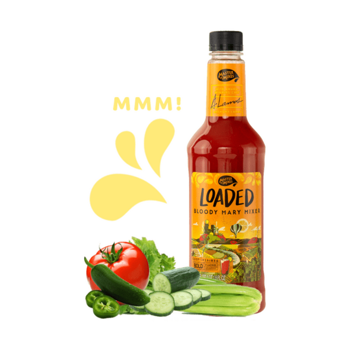 Master of Mixes - Loaded Bloody Mary Mix Ready to Serve Mixer - TIPXY
