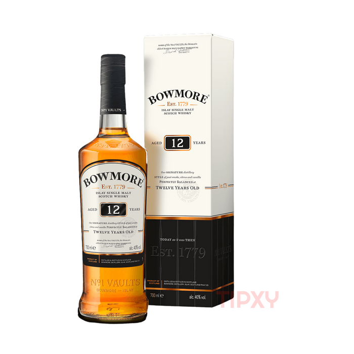 Bowmore - 12 Year Old Single Malt Scotch Whiskey - TIPXY