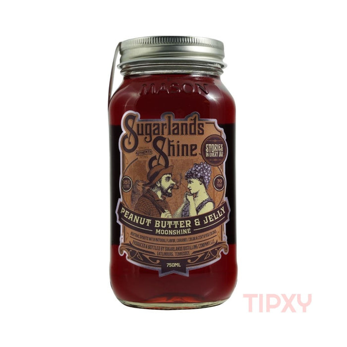 Sugarlands Shine - Peanut Butter & Jelly Moonshine - TIPXY