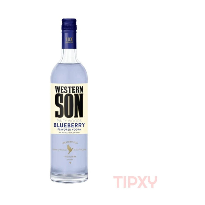 Western Son - Blueberry Flavored Vodka - TIPXY
