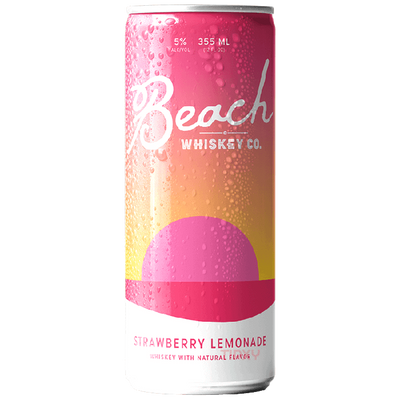 Beach Whiskey Co - Strawberry Lemonade (4 Pack)