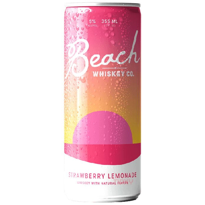 Beach Whiskey Co - Strawberry Lemonade (4 Pack) - TIPXY