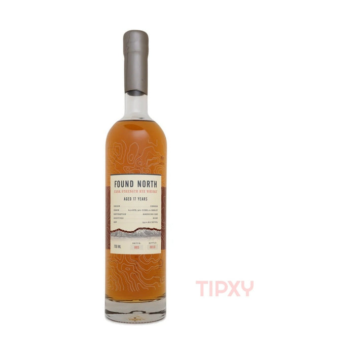 Found North Batch 003 - 17yr Cask Strength Rye Whisky - TIPXY