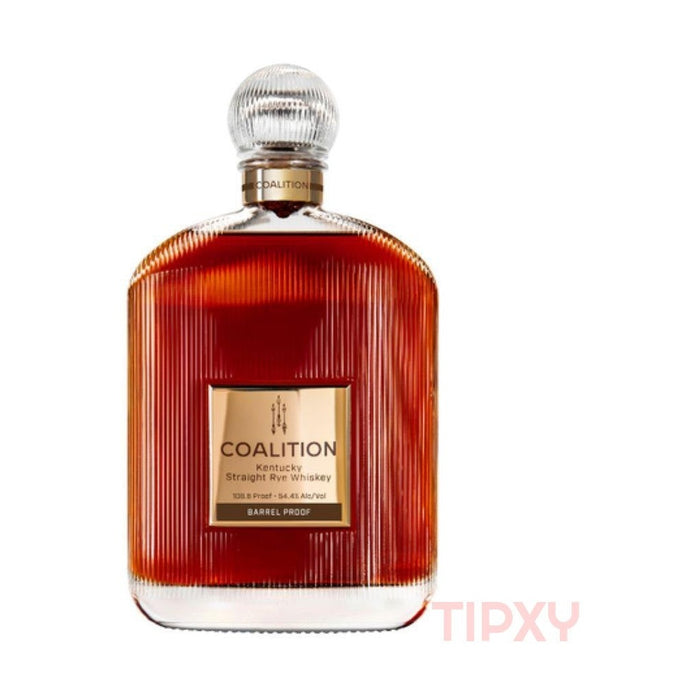 Coalition - Barrel Proof Straight Rye Whiskey - TIPXY