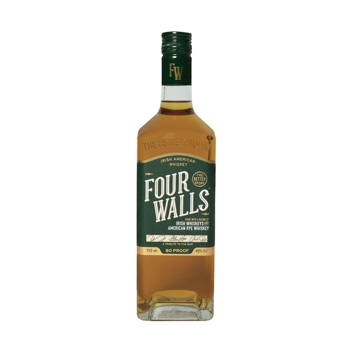 Four Walls Whiskey - Bartender's Blend Irish Whiskies & Pennsylvania Straight Rye Whiskey - TIPXY