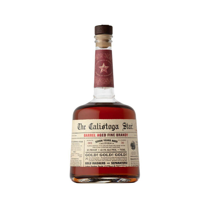 The Calistoga Star - Barrel Aged Fine Brandy