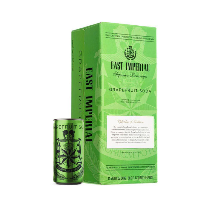 East Imperial - Grapefruit Tonic Water (10 Pack Cans) - TIPXY