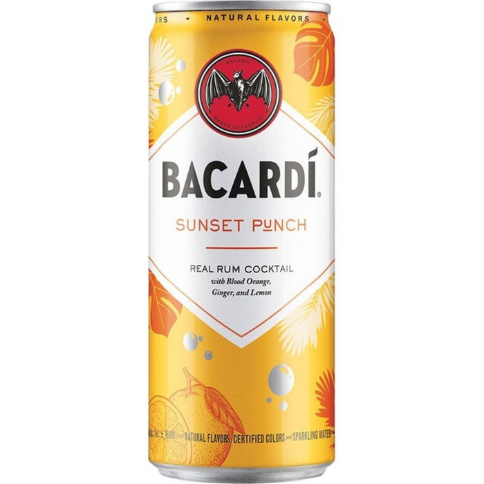 Bacardi - Sunset Punch Rum Cocktail Ready to Serve - TIPXY