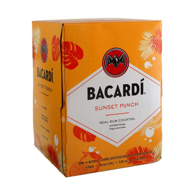 Bacardi - Sunset Punch Rum Cocktail Ready to Serve