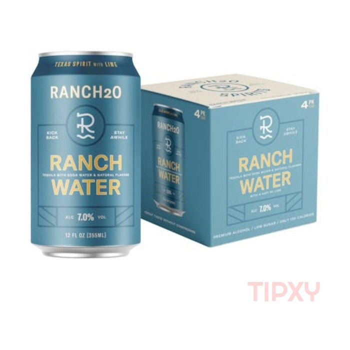 RancH20 Spirits - Ranch Water Tequila Ready to Serve Cocktail - TIPXY