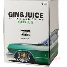 Gin and Juice - Citrus 4/355ml - TIPXY