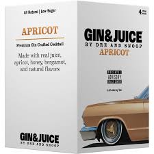 Gin and Juice - Apricot 4/355ml - TIPXY