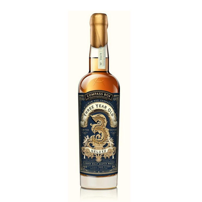 Compass Box - Three Year Old Deluxe Blended Malt Scotch Whisky