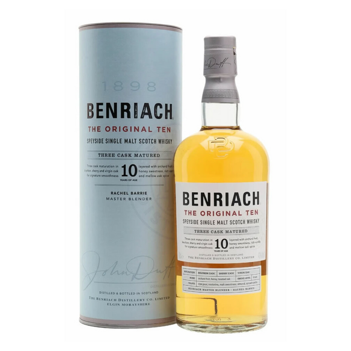 Benriach - The Original 10 Year Old Single Malt Scotch Whisky - TIPXY