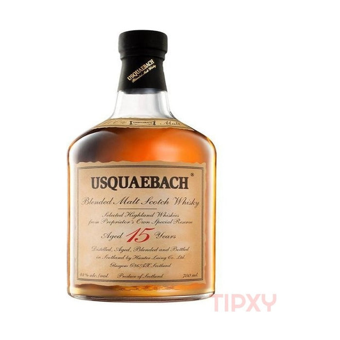 Usquaebach 15 Year Old Blended Malt Whisky - TIPXY