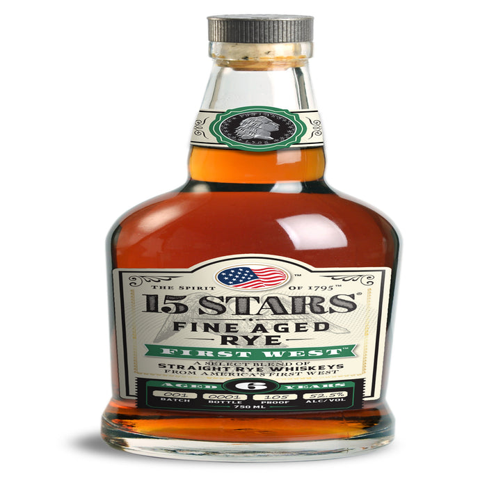 15 Stars - First West Straight Rye Whiskey