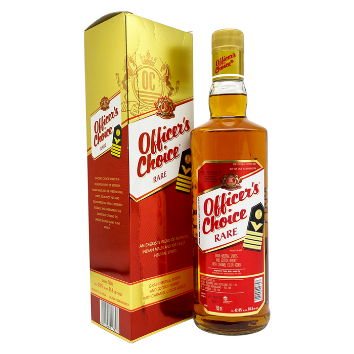 Officer's Choice - Blended Malt Indian Whiskey - TIPXY