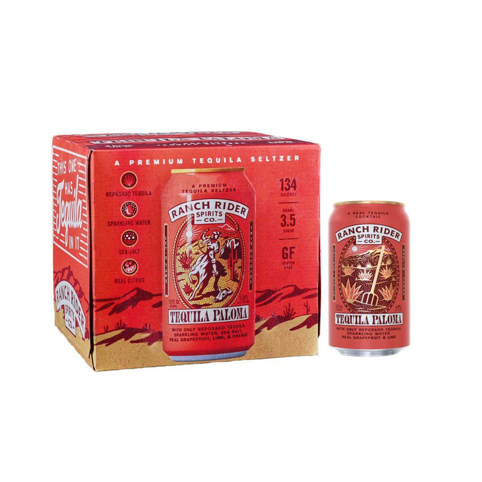 Ranch Rider - Tequila Paloma Ready to Drink Cocktail (4 Pack)