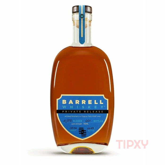 Barrell Craft Spirits - AJP3 Private Release Finished in Cognac Park VSOP Cask - TIPXY