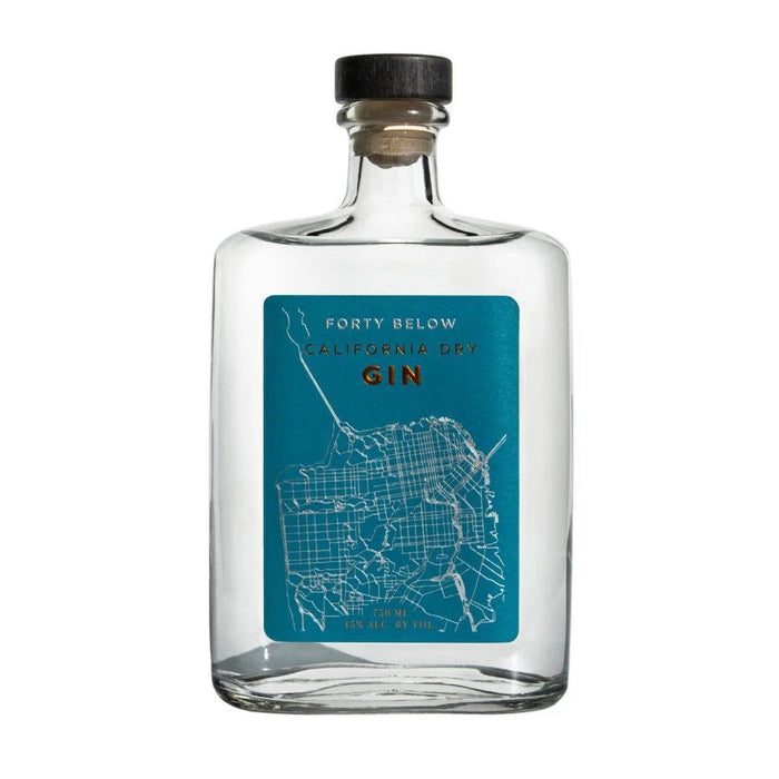 Forty Below - California Dry GIN - TIPXY