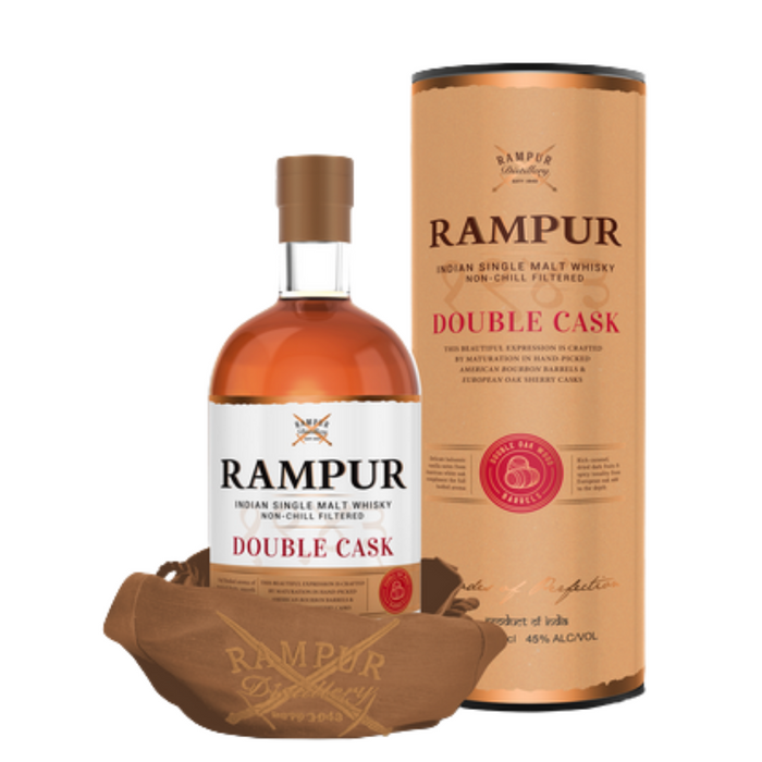 Rampur - Double Cask Single Malt Whisky - TIPXY