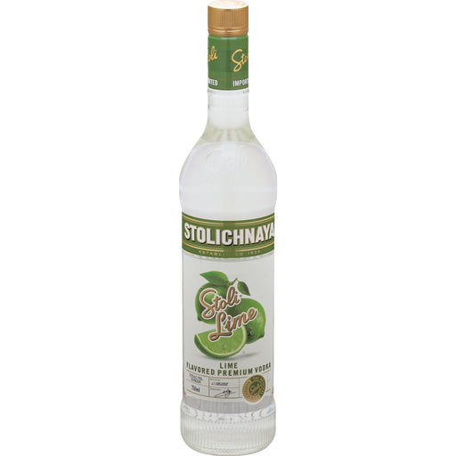 Stolichnaya - Lime Flavored Premium Vodka - TIPXY