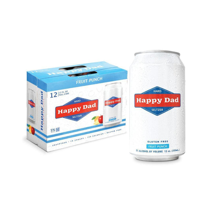 Happy Dad - Fruit Punch Hard Seltzer (12 pack) - TIPXY