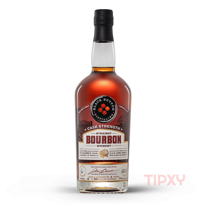 Black Button Distilling - Cask Strength Straight Bourbon Barrel #1617 - TIPXY