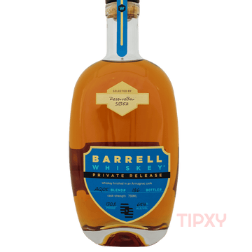 Barrell Craft Spirits - Private Release AQ05 (S1B52 STICKER) - TIPXY