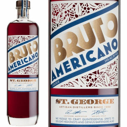 St. George - Bruto Americano Aperitif Liqueur - TIPXY