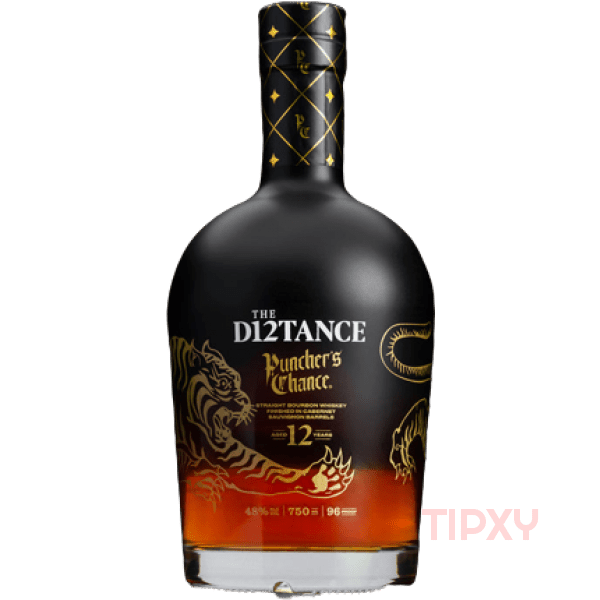 Punchers Chance - The D12tance Kentucky Straight Bourbon Whiskey Finished In Cabernet Sauvignon Barrels - TIPXY
