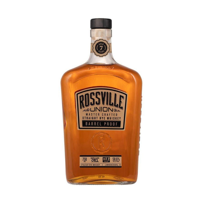 Rossville Union - Straight Rye Barrel Proof Whiskey - TIPXY
