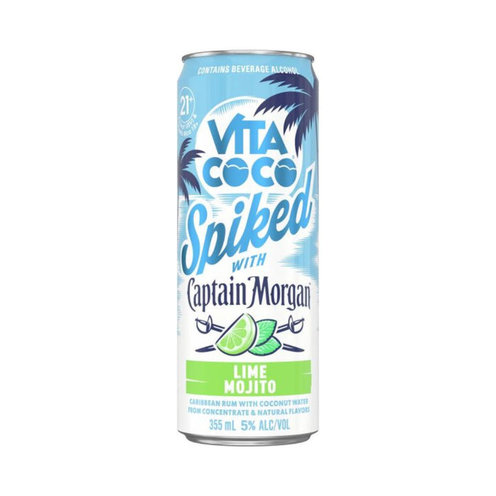 Captain Morgan - Vita Coco Spiked with Captain Morgan Lime Mojito Ready to Serve Cocktail