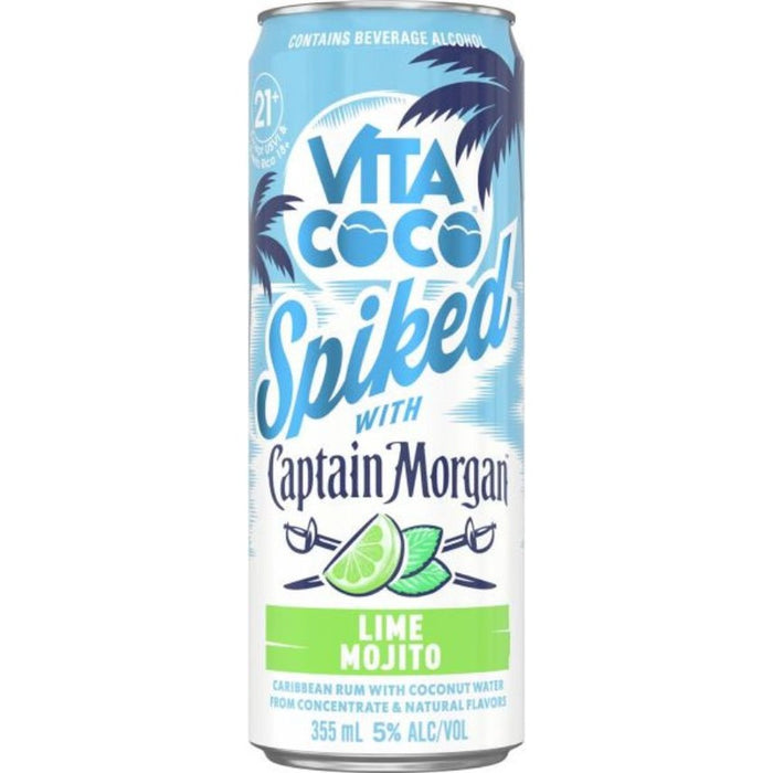 Captain Morgan - Vita Coco Spiked with Captain Morgan Lime Mojito Ready to Serve Cocktail - TIPXY